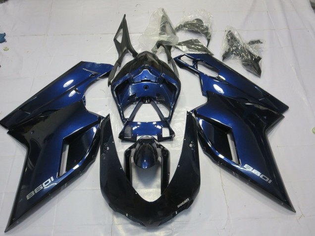 2007-2012 Deep Blue Ducati 848 1098 1198 Motorcycle Fairing UK 2007-2012 Deep Blue Ducati 848 1098 1198 Motorcycle Fairing UK