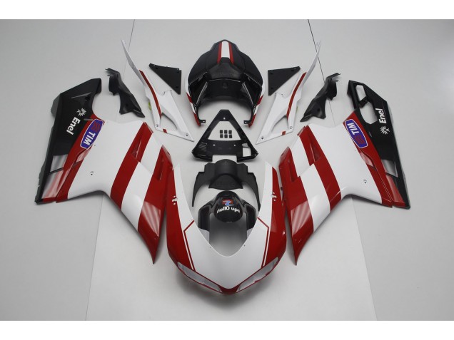 2007-2012 Deep Red Ducati 848 1098 1198 Motorcycle Fairing UK 2007-2012 Deep Red Ducati 848 1098 1198 Motorcycle Fairing UK