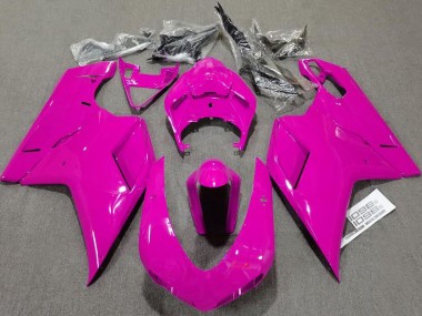 2007-2012 Plain Gloss Pink Ducati 848 1098 1198 Motorcycle Fairing UK
