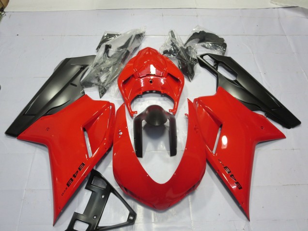 2007-2012 Red Ducati 848 1098 1198 Motorcycle Fairing UK 2007-2012 Red Ducati 848 1098 1198 Motorcycle Fairing UK