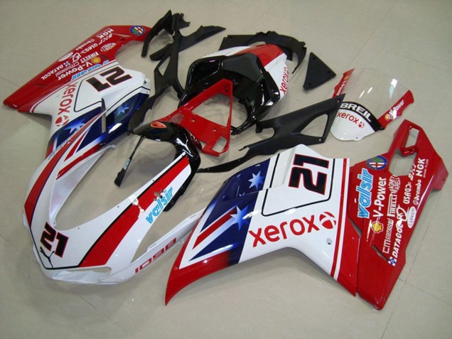 2007-2012 Star Xerox Ducati 848 1098 1198 Motorcycle Fairing UK 2007-2012 Star Xerox Ducati 848 1098 1198 Motorcycle Fairing UK