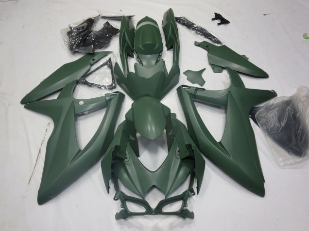 2008-2010 Army Green Suzuki GSXR 600-750 Motorcycle Fairing UK 2008-2010 Army Green Suzuki GSXR 600-750 Motorcycle Fairing UK