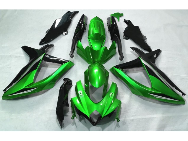 2008-2010 Gloss Green Suzuki GSXR 600-750 Motorcycle Fairing UK 2008-2010 Gloss Green Suzuki GSXR 600-750 Motorcycle Fairing UK