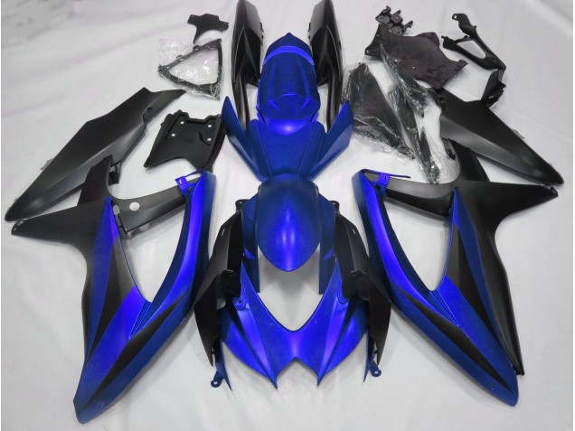 2008-2010 Matte Blue No R Suzuki GSXR 600-750 Motorcycle Fairing UK 2008-2010 Matte Blue No R Suzuki GSXR 600-750 Motorcycle Fairing UK