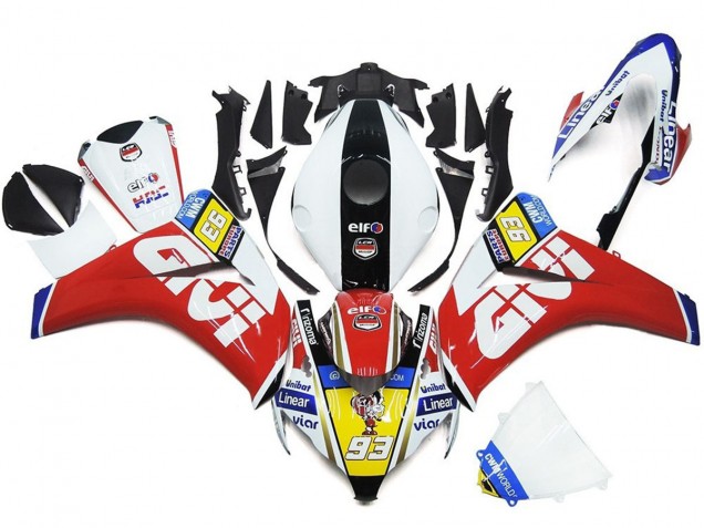 2008-2011 93 Number Honda CBR1000RR Motorcycle Fairing UK 2008-2011 93 Number Honda CBR1000RR Motorcycle Fairing UK