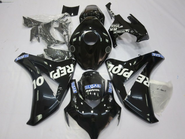 2008-2011 Black Repsol Honda CBR1000RR Motorcycle Fairing UK