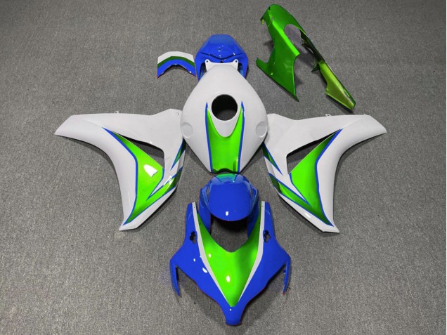 2008-2011 Gloss Green and Blue Honda CBR1000RR Motorcycle Fairing UK 2008-2011 Gloss Green and Blue Honda CBR1000RR Motorcycle Fairing UK