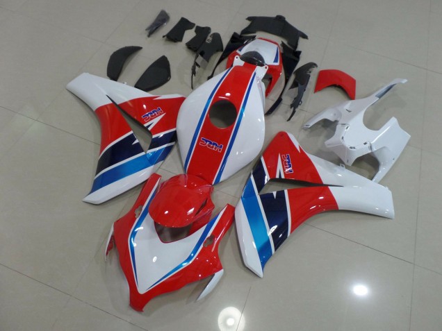 2008-2011 Red Blue and White Honda CBR1000RR Motorcycle Fairing UK 2008-2011 Red Blue and White Honda CBR1000RR Motorcycle Fairing UK