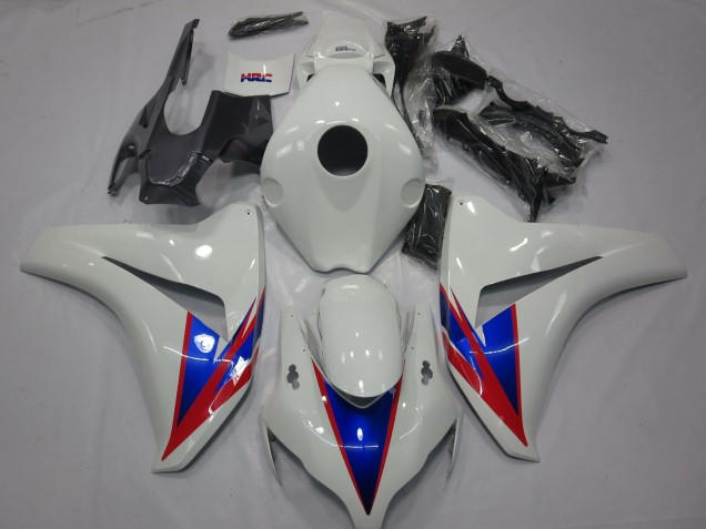 2008-2011 White Blue Red Honda CBR1000RR Motorcycle Fairing UK
