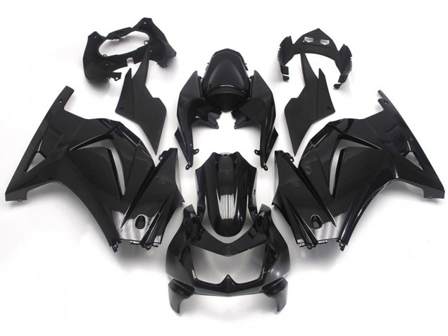 2008-2013 Gloss Black Plain Kawasaki Ninja 250 Motorcycle Fairing UK 2008-2013 Gloss Black Plain Kawasaki Ninja 250 Motorcycle Fairing UK