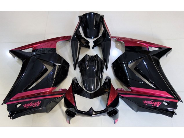 2008-2013 Gloss Black & Red Kawasaki Ninja 250 Motorcycle Fairing UK 2008-2013 Gloss Black & Red Kawasaki Ninja 250 Motorcycle Fairing UK
