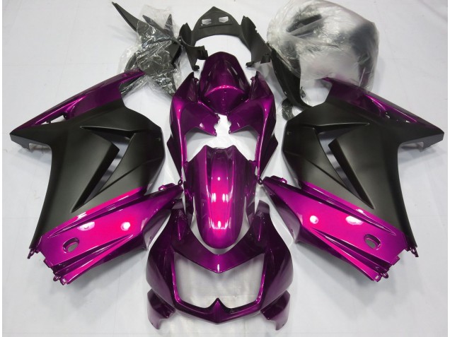 2008-2013 Pink and Matte Black Kawasaki Ninja 250 Motorcycle Fairing UK 2008-2013 Pink and Matte Black Kawasaki Ninja 250 Motorcycle Fairing UK