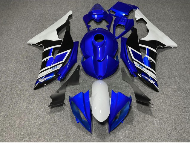 2008-2016 Blue Black and White OEM Style Yamaha R6 Motorcycle Fairing UK 2008-2016 Blue Black and White OEM Style Yamaha R6 Motorcycle Fairing UK