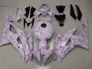 2008-2016 Purple Lighting Yamaha R6 Motorcycle Fairing UK