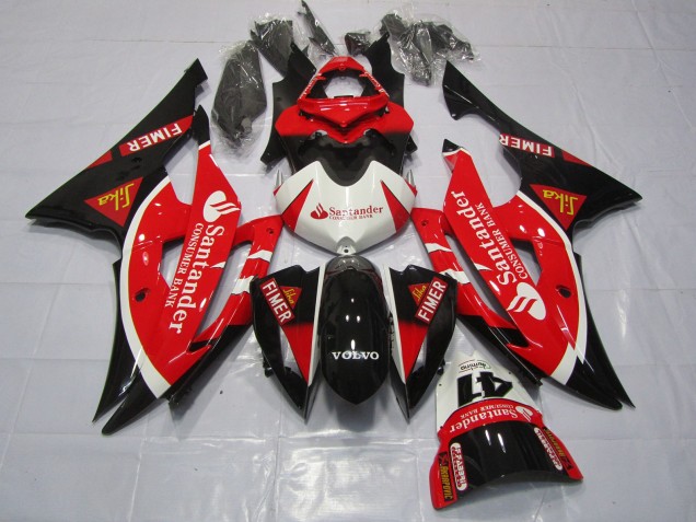 2008-2016 Santander Yamaha R6 Motorcycle Fairing UK 2008-2016 Santander Yamaha R6 Motorcycle Fairing UK