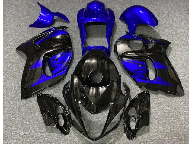 2008-2019 Gloss Black and Deep Blue Suzuki GSXR 1300 Motorcycle Fairing UK 2008-2019 Gloss Black and Deep Blue Suzuki GSXR 1300 Motorcycle Fairing UK