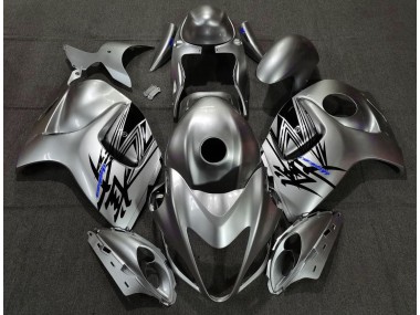 2008-2019 Liquid Silver & Blue Suzuki GSXR 1300 Motorcycle Fairing UK