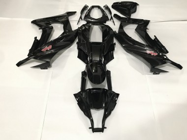 2009-2012 Metallic Black Kawasaki ZX6R Motorcycle Fairing UK