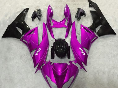 2009-2012 Vibrant Pink Gloss Kawasaki ZX6R Motorcycle Fairing UK