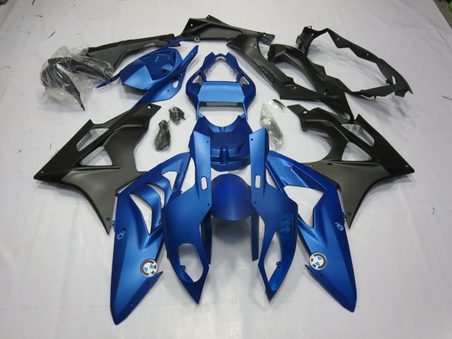 2009-2016 Matte Blue and Black BMW S1000RR Motorcycle Fairing UK 2009-2016 Matte Blue and Black BMW S1000RR Motorcycle Fairing UK