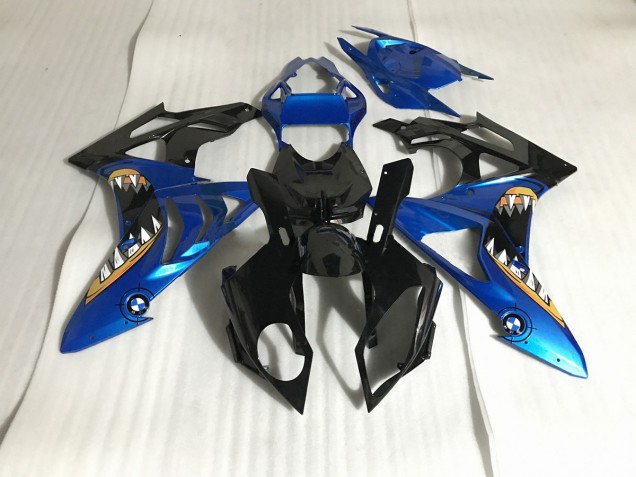 2009-2018 Blue Shark BMW S1000RR Motorcycle Fairing UK 2009-2018 Blue Shark BMW S1000RR Motorcycle Fairing UK