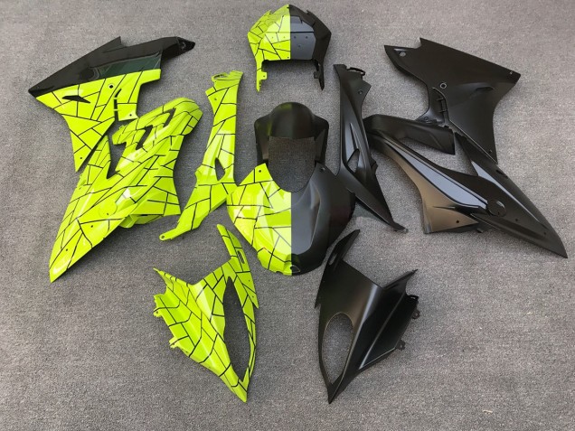 2009-2018 Bright Yellow and Matte Black BMW S1000RR Motorcycle Fairing UK 2009-2018 Bright Yellow and Matte Black BMW S1000RR Motorcycle Fairing UK