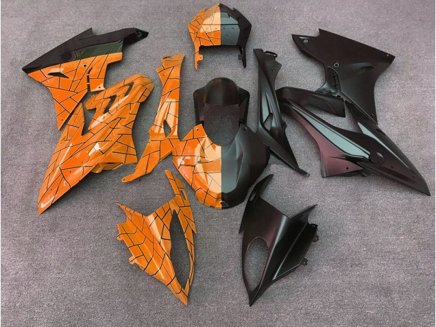 2009-2018 Gloss Orange / Matte Black Split BMW S1000RR Motorcycle Fairing UK 2009-2018 Gloss Orange / Matte Black Split BMW S1000RR Motorcycle Fairing UK