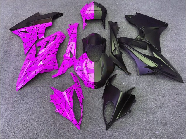 2009-2018 Gloss Pink / Matte Black Split BMW S1000RR Motorcycle Fairing UK 2009-2018 Gloss Pink / Matte Black Split BMW S1000RR Motorcycle Fairing UK