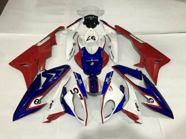 2009-2018 Gloss White / Blue / Red BMW S1000RR Motorcycle Fairing UK