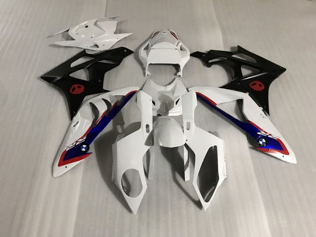 2009-2018 Gloss White and Matte Black BMW S1000RR Motorcycle Fairing UK 2009-2018 Gloss White and Matte Black BMW S1000RR Motorcycle Fairing UK