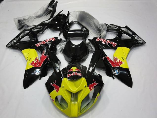 2009-2018 Yellow Black Red Bull BMW S1000RR Motorcycle Fairing UK 2009-2018 Yellow Black Red Bull BMW S1000RR Motorcycle Fairing UK