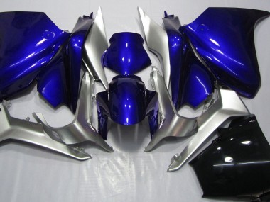2010-2013 Deep Blue and Silver Honda VFR1200 Motorcycle Fairing UK
