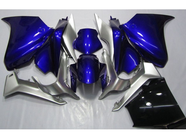 2010-2013 Deep Blue and Silver Honda VFR1200 Motorcycle Fairing UK 2010-2013 Deep Blue and Silver Honda VFR1200 Motorcycle Fairing UK