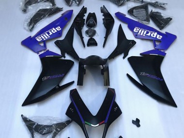 2010-2015 Matte Black & Blue Aprilia RSV4 1000 Motorcycle Fairing UK