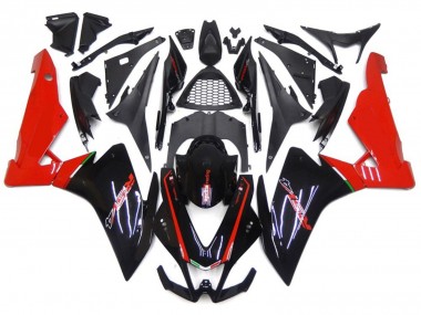 2010-2015 Red and Black Aprilia RSV4 1000 Motorcycle Fairing UK