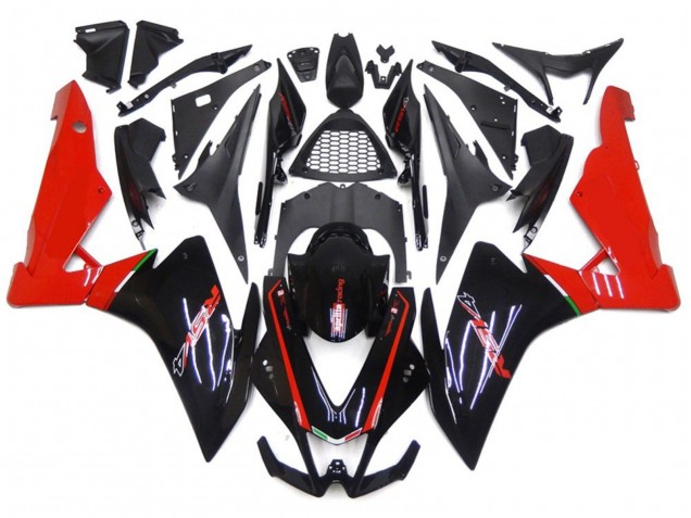 2010-2015 Red and Black Aprilia RSV4 1000 Motorcycle Fairing UK 2010-2015 Red and Black Aprilia RSV4 1000 Motorcycle Fairing UK