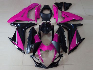 2011-2020 Gloss Pink and Black Suzuki GSXR 600-750 Motorcycle Fairing UK