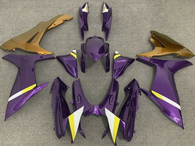 2011-2020 Gloss Purple and Gold Suzuki GSXR 600-750 Motorcycle Fairing UK