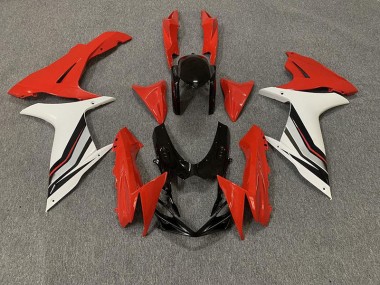 2011-2020 Red and Gloss White Style Suzuki GSXR 600-750 Motorcycle Fairing UK