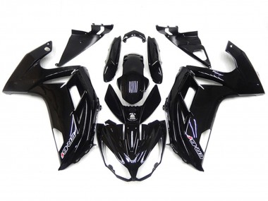 2012-2016 Gloss Black Kawasaki Ninja 650R Motorcycle Fairing UK