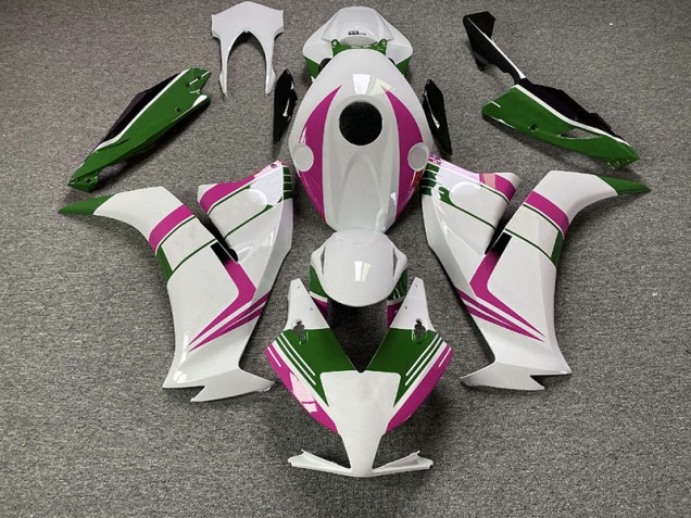 2012-2016 Gloss Pink and Green Honda CBR1000RR Motorcycle Fairing UK