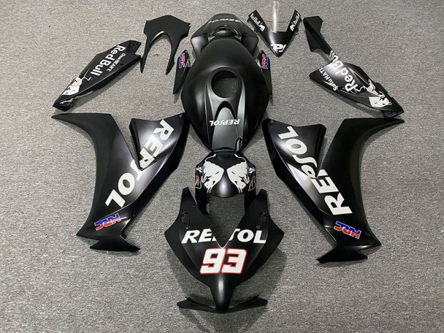 2012-2016 Matte Black Repsol Honda CBR1000RR Motorcycle Fairing UK 2012-2016 Matte Black Repsol Honda CBR1000RR Motorcycle Fairing UK