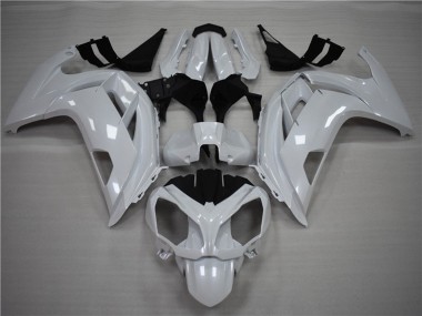 2012-2016 Pearl White Kawasaki Ninja 650R Motorcycle Fairing UK