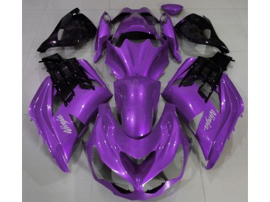 2012-2019 Mood Purple Kawasaki ZX14R Motorcycle Fairing UK