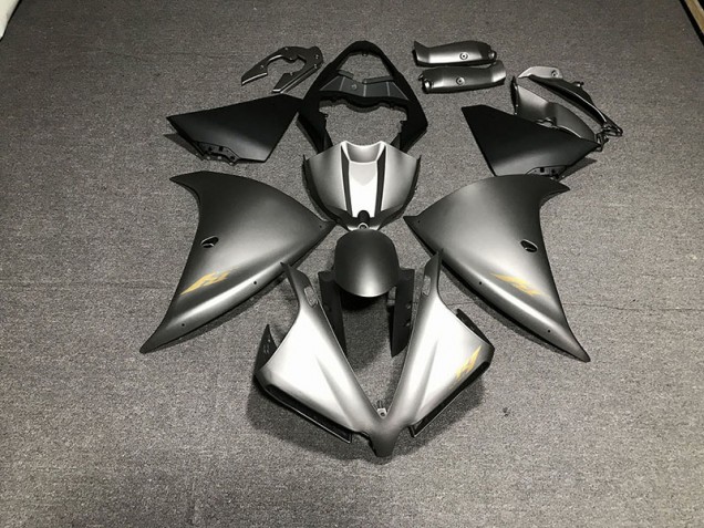 2013-2014 Matte Grey Yamaha R1 Motorcycle Fairing UK 2013-2014 Matte Grey Yamaha R1 Motorcycle Fairing UK