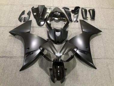 2013-2014 Total Black Yamaha R1 Motorcycle Fairing UK