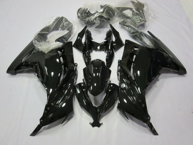 2013-2018 Black Gloss Kawasaki Ninja 300 Motorcycle Fairing UK 2013-2018 Black Gloss Kawasaki Ninja 300 Motorcycle Fairing UK
