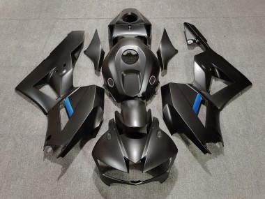 2013-2020 Matte Black w Blue Honda CBR600RR Motorcycle Fairing UK
