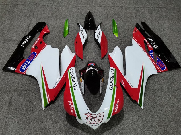 2015-2017 Generali Ducati 959 1299 Motorcycle Fairing UK 2015-2017 Generali Ducati 959 1299 Motorcycle Fairing UK