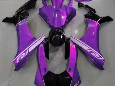 2015-2019 Mood Purple and Black Yamaha R1 Motorcycle Fairing UK